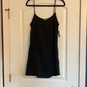 Brand new black slip dress